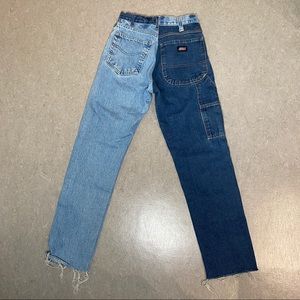 dickies two toned jeans